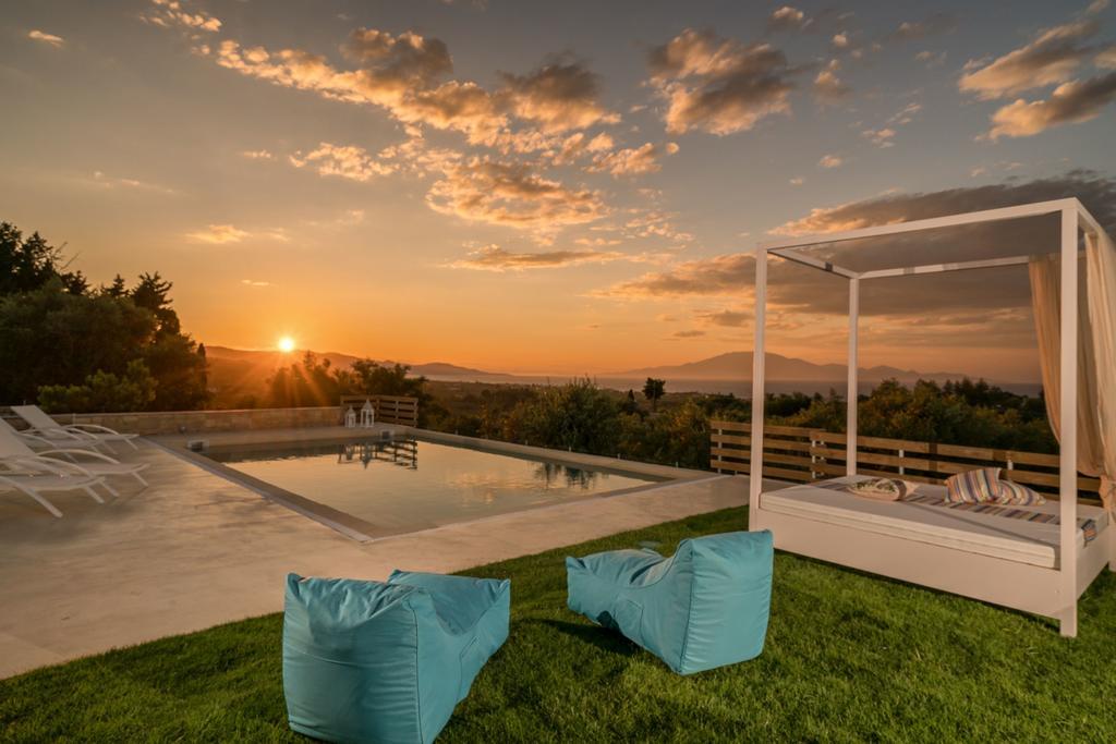 Villa Merovigli - Sea Views & Private Pool, Ideal For Large Groups, By Zantewize Tragaki Exterior foto